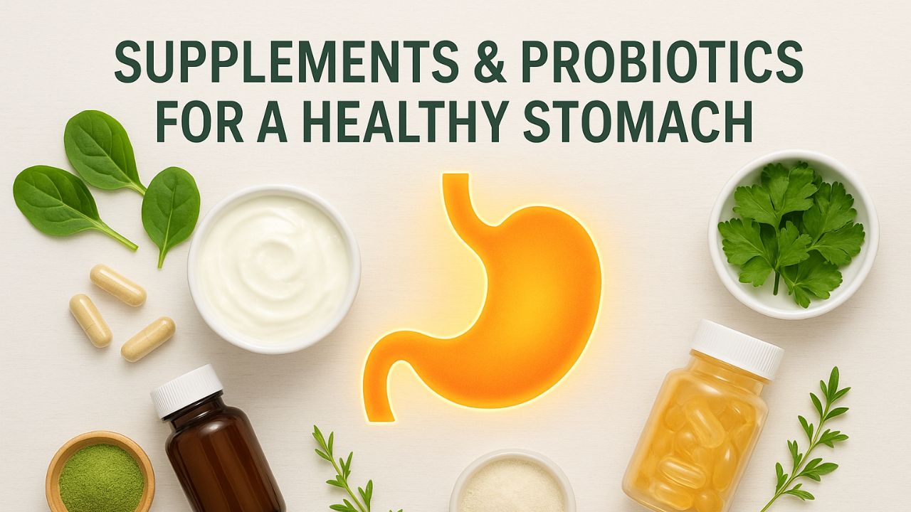 Supplements & Probiotics for a Healthy Stomach